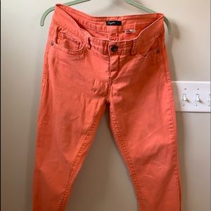 Coral Capri Pants